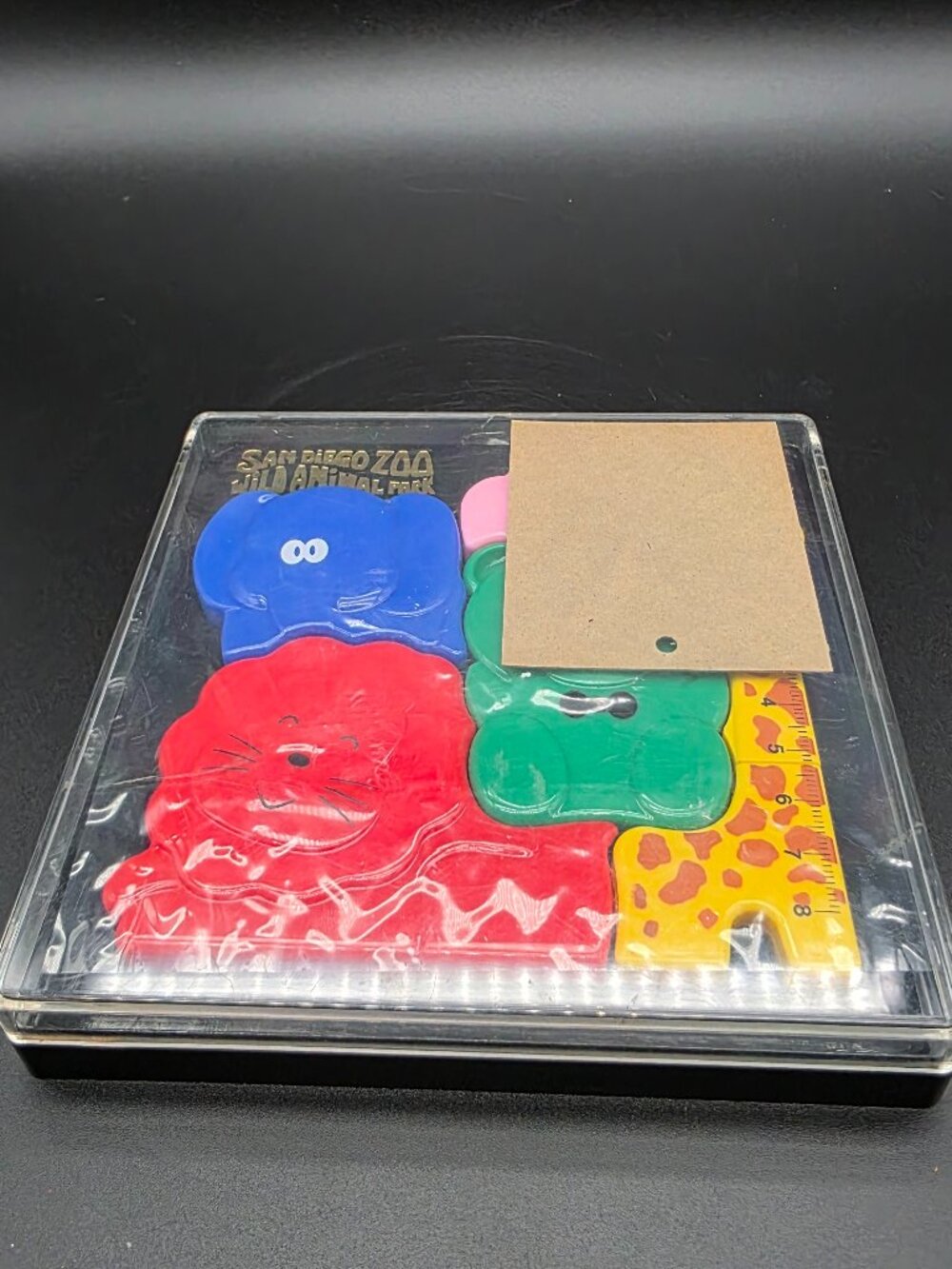 NEW VINTAGE Zoo animal African Stationary Set 1990's Kids RARE